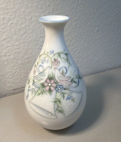 Vintage noritake bud vase blue - noritake,