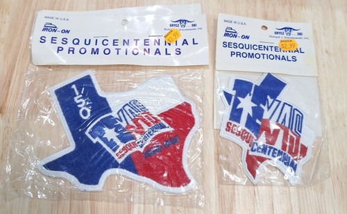 Vintage patches 1836 1986 - vintage, 1836-1986
