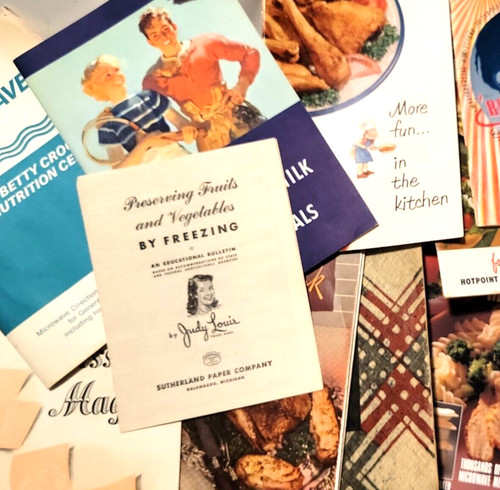 Vintage recipe cookbook cook - recipe,