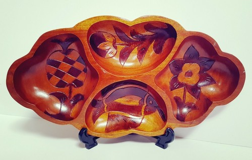 Rare unique wood serving - rare,