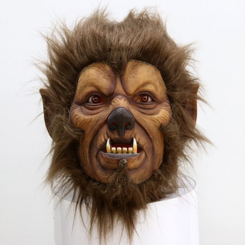 Werewolf mask costume - werewolf,