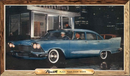 1950s plymouth plaza four door - 1950s,