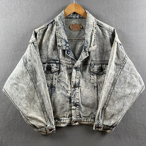 Vintage 80s levi acid wash - vintage,
