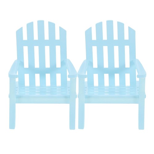 Miniature wooden chair set - wooden,