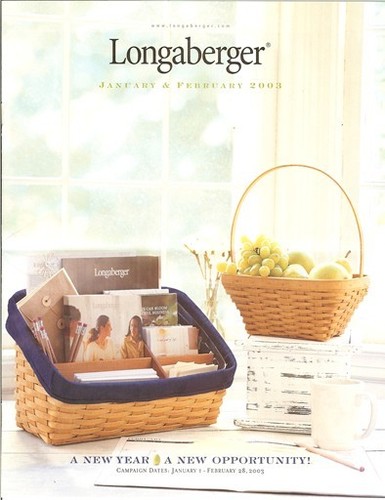 Longaberger flyer 2003 - longaberger,