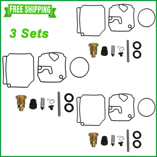 Carburetor rebuild kit - 3x,