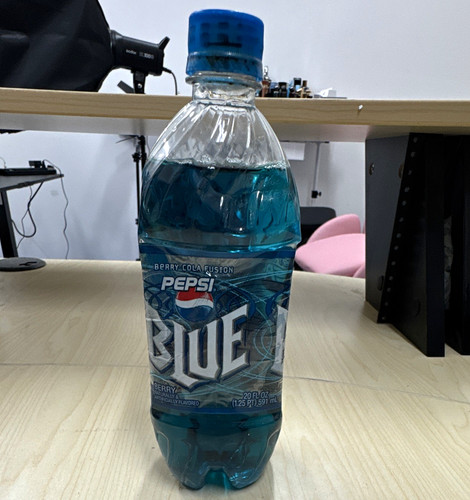 Plastic bottle of - 20, oz