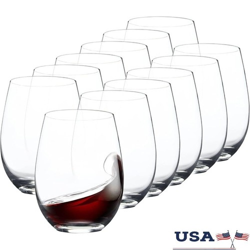 Stemless wine glasses set - stemless,