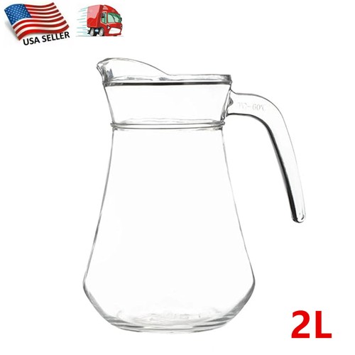 Glass water pitcher - 2l,