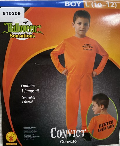 Rubie orange convict - rubie's,