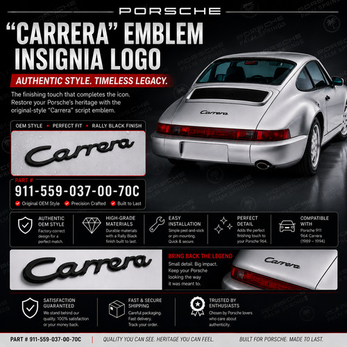Genuine porsche 911 - porsche, 964