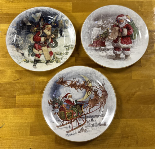 Pottery barn nostalgic santa - barn,