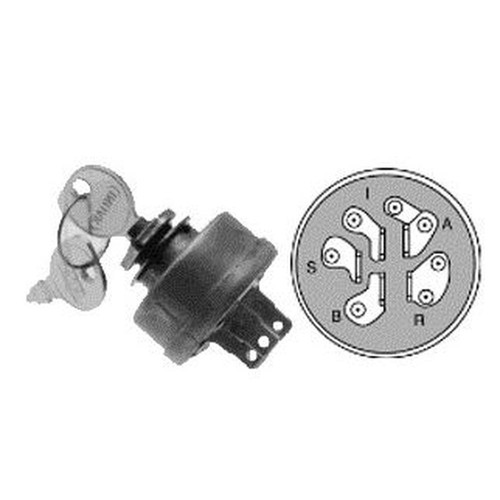 Key switch for gravely 1232h - key,
