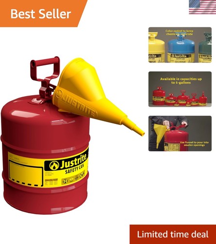 Gallon type red safety gas - safety,