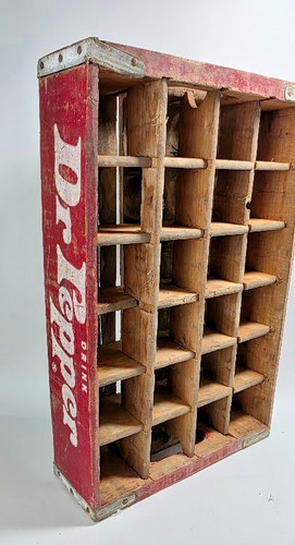 Vintage red pepper wooden - dr.,