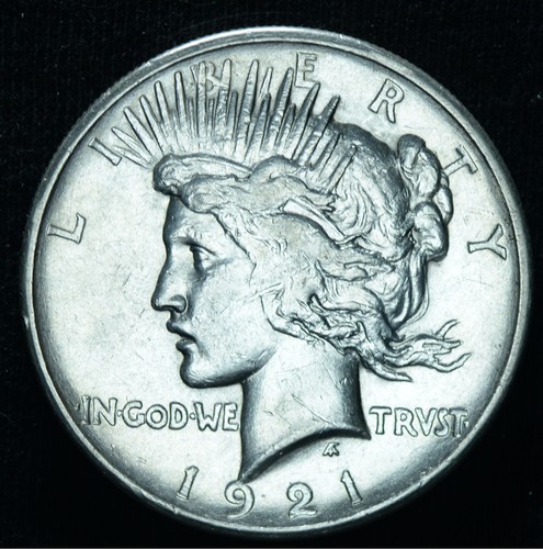 1921 high relief peace - $1,