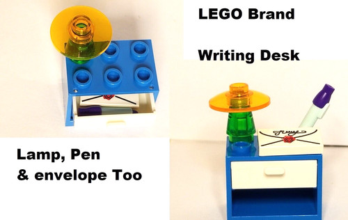 Lego desk envelope - letter, pen