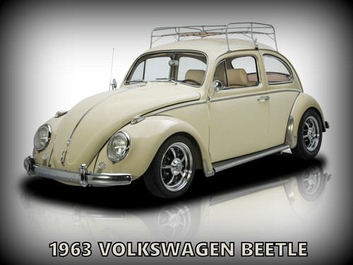 1963 volkswagen beetle - 1963,