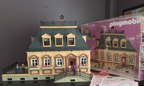 1990 playmobil victorian house - 1990,