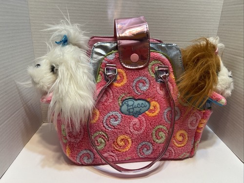 Pucci pups plush pet carrier - pet,