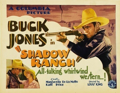 Shadow ranch movie - poster, buck