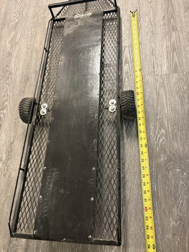 Metal car trailer huge - trailer, home