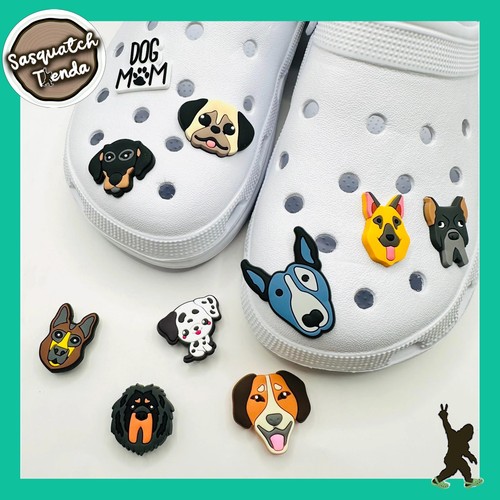 Dog lover shoe charms fits - lover, charms,