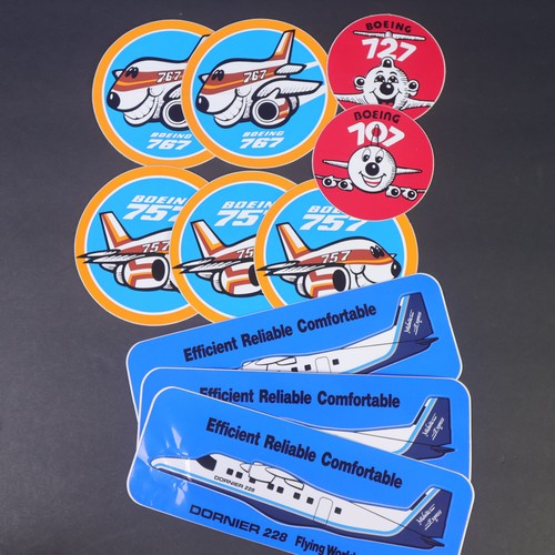 Lot boeing sticker - lot, of