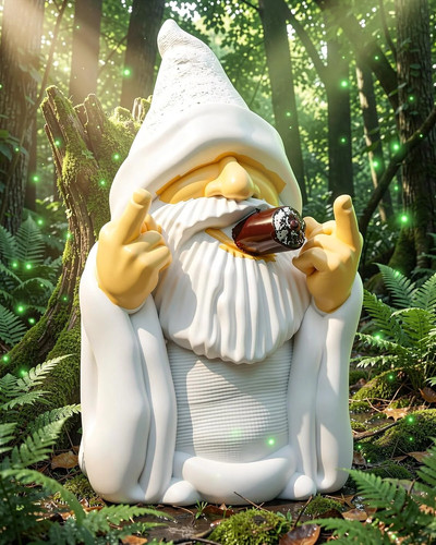 Gnome statue funny outdoor - gnome,