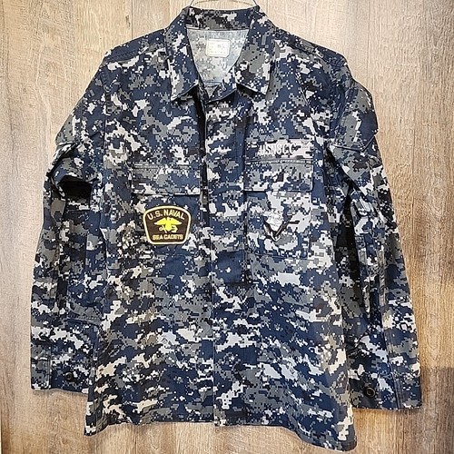 Navy blouse shirt mens med - navy,
