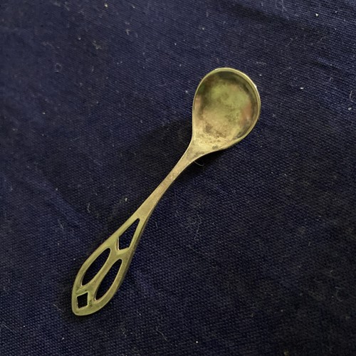 Spoon sterling silver salt - sterling,