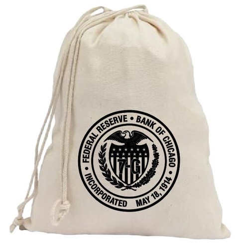 Coin collector canvas - collector, bag