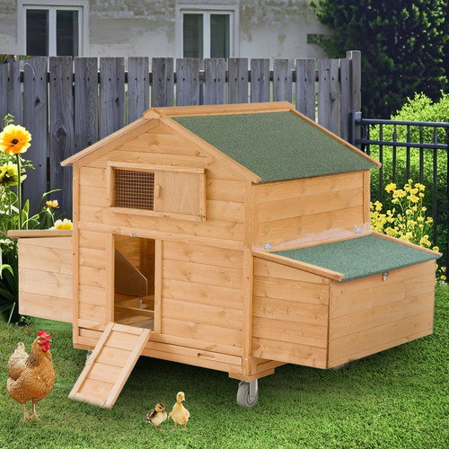 Mobile chicken coop 6 - mobile,