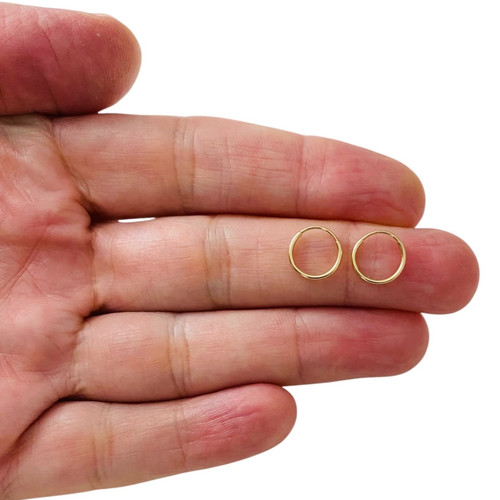 Real solid 14k yellow - real, gold