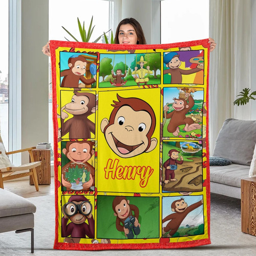 Personalized curious george - personalized,