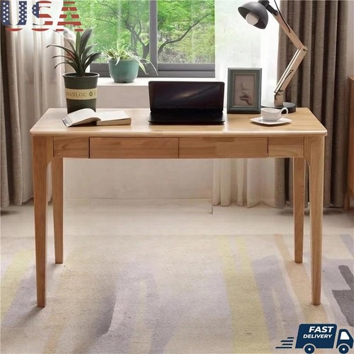 Solid wood writing desk - writing, w/