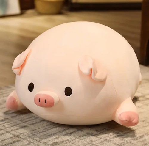 Fat pink pig - 14, pillow