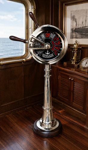 Inch maritime brass ship - 43-inch,