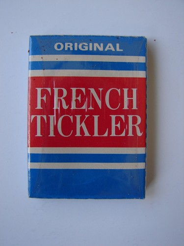 Vintage french tickler condom - french,