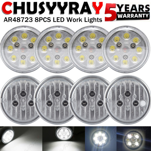 8pc round led - 8pc, work