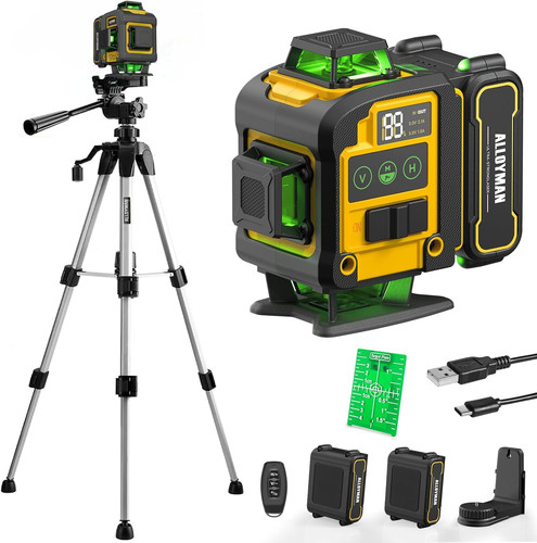 Laser level with tripod - level,