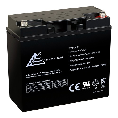 12v 20ah sealed lead acid - 12v,