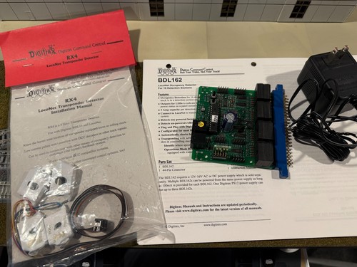 Digitrax rx4 bdl162 lot - digitrax,