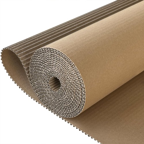 Corrugated cardboard roll - cardboard,