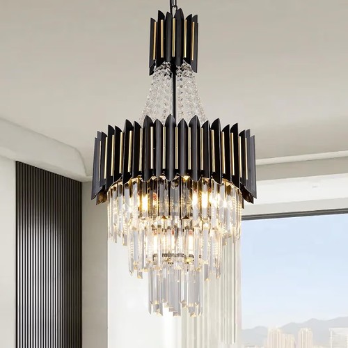 Luxury 3 tier crystal - luxury, 15.7”