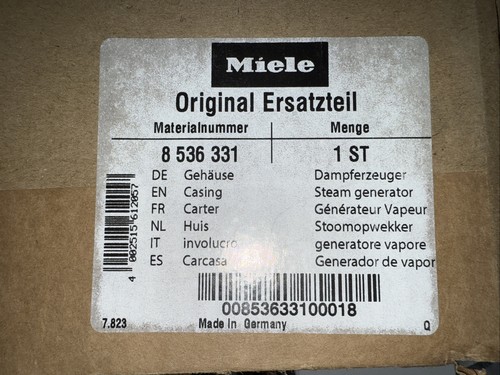 Miele steam oven generator - miele,,