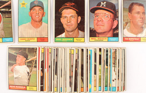 1961 topps baseball 589 - 1961,