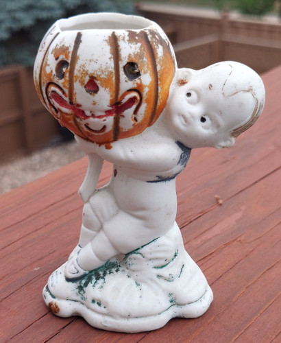 German 1920s halloween carved - german,