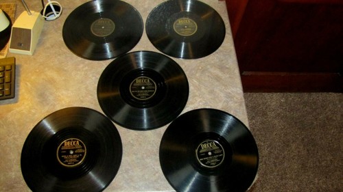 Lot decca record from - lot,