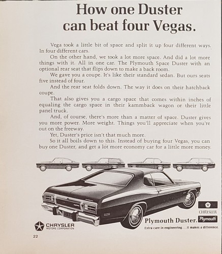 1972 plymouth duster - plymouth, coupe